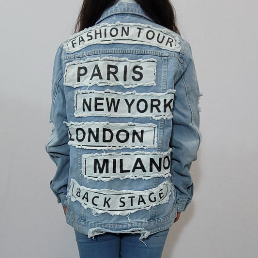 Women's denim Jacket Fashion Tour