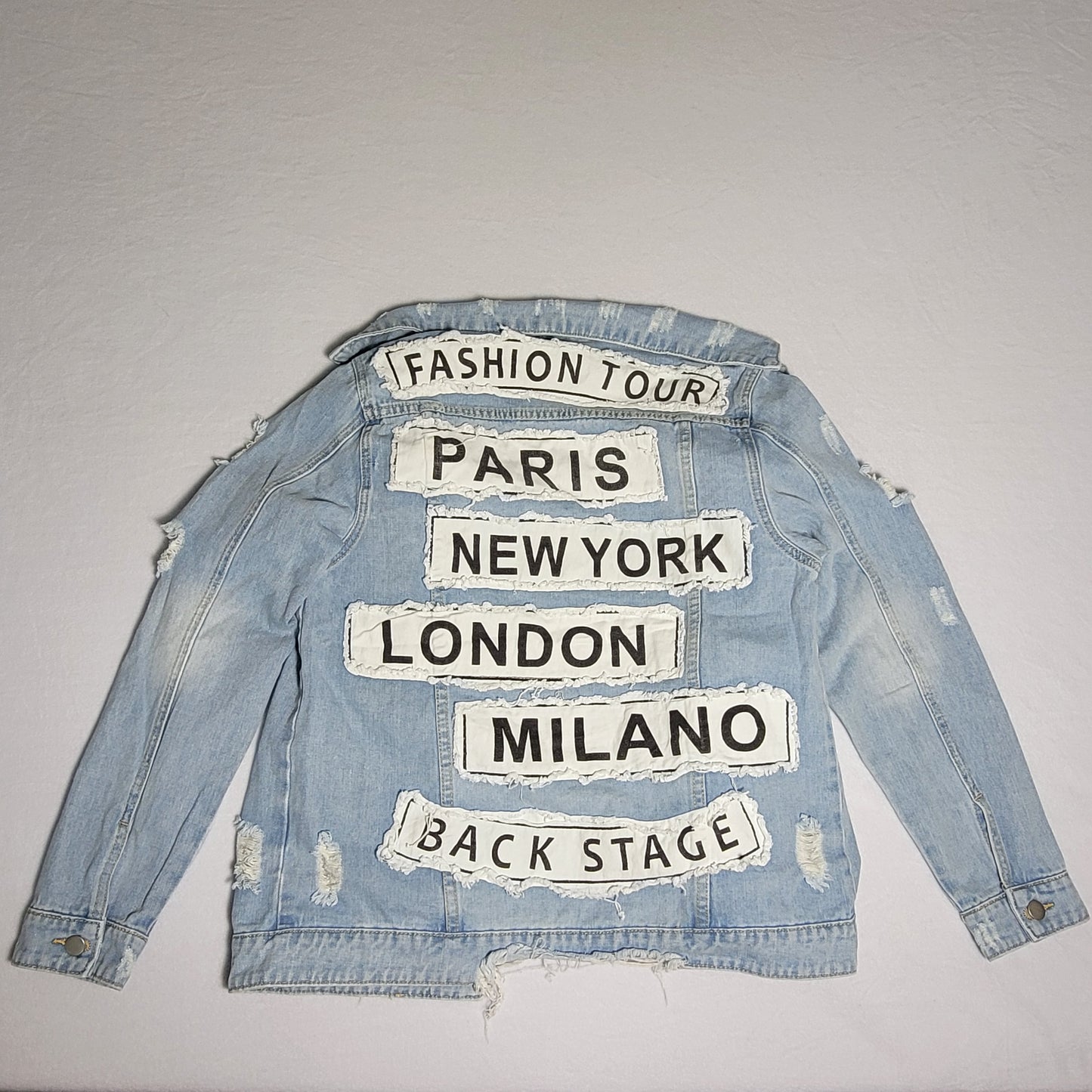 Women's denim Jacket Fashion Tour