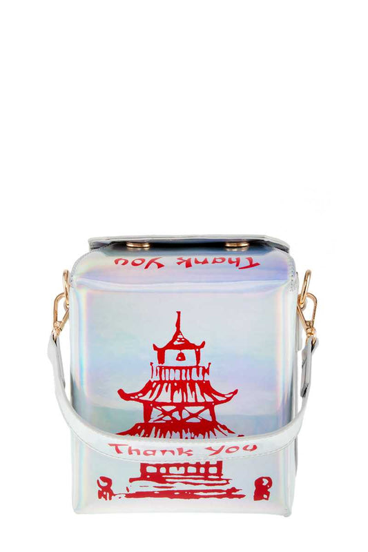 Hologram Chinese Lunch Box Purse